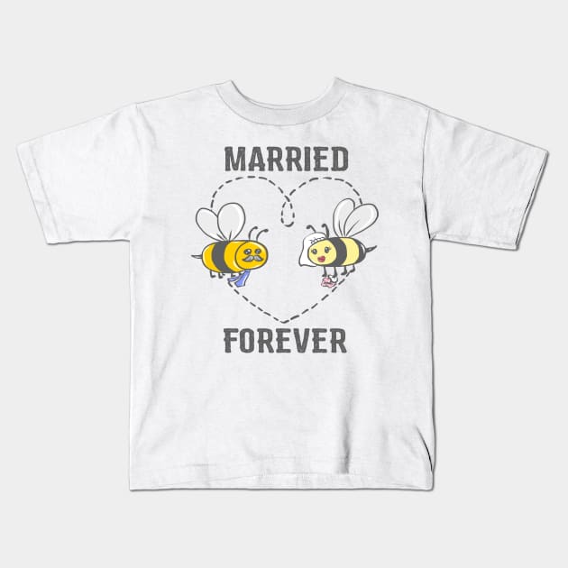 Wedding marriage marriage marriage married Kids T-Shirt by KK-Royal